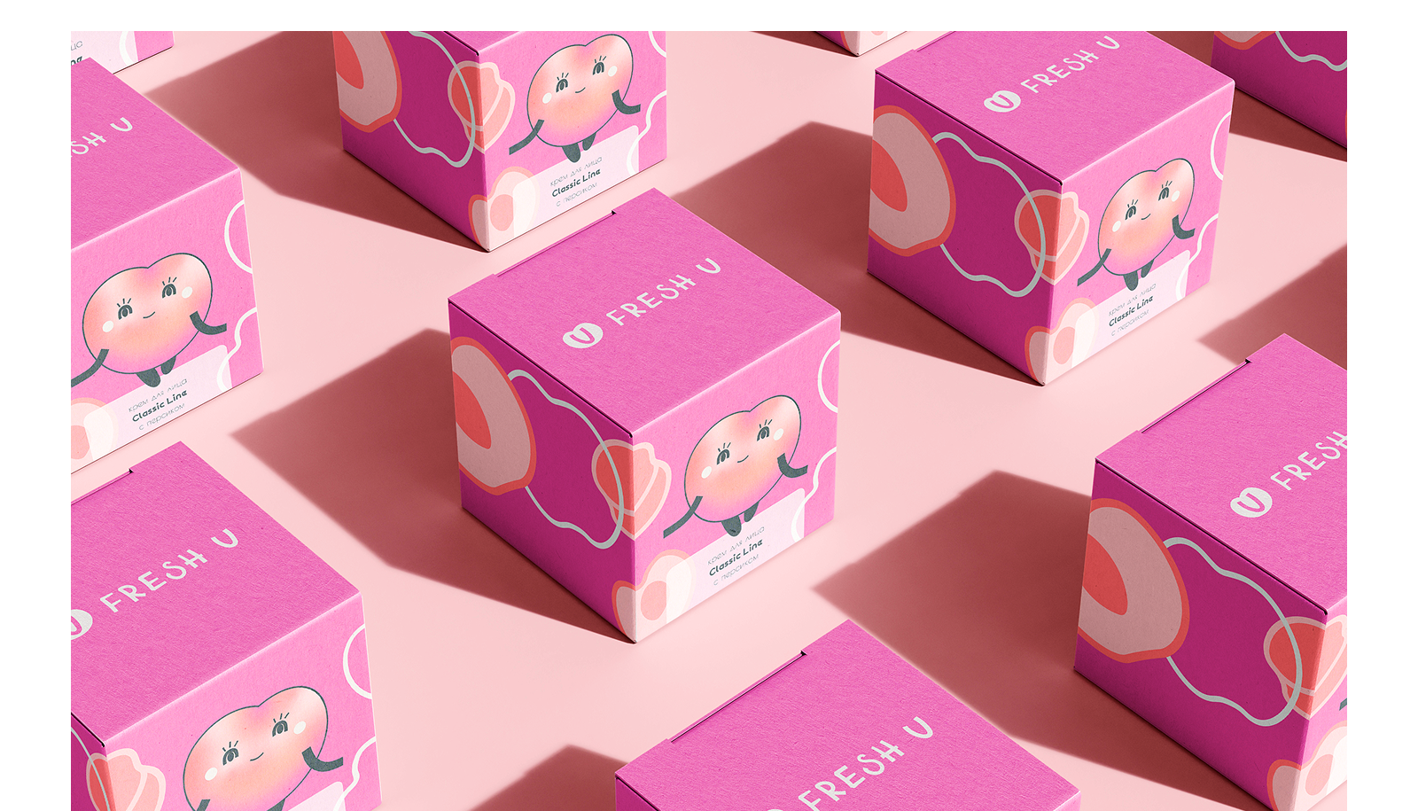 Fresh U. Упаковка косметической линейки — Изображение №11 — Брендинг, Иллюстрация на Dprofile