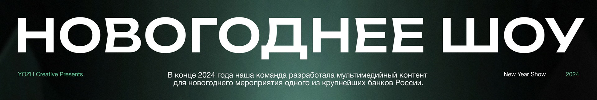 НОВОГОДНЕЕ ШОУ 2024 — Изображение №1 — 3D, Анимация на Dprofile
