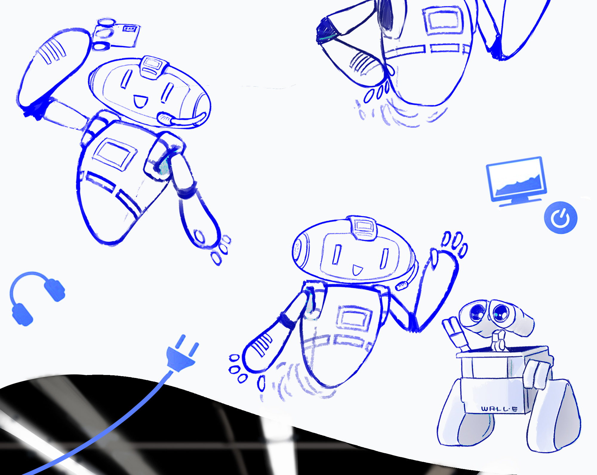 Бренд персонаж для сети магазинов "Технопарк" — Изображение №8 — Брендинг, Иллюстрация на Dprofile