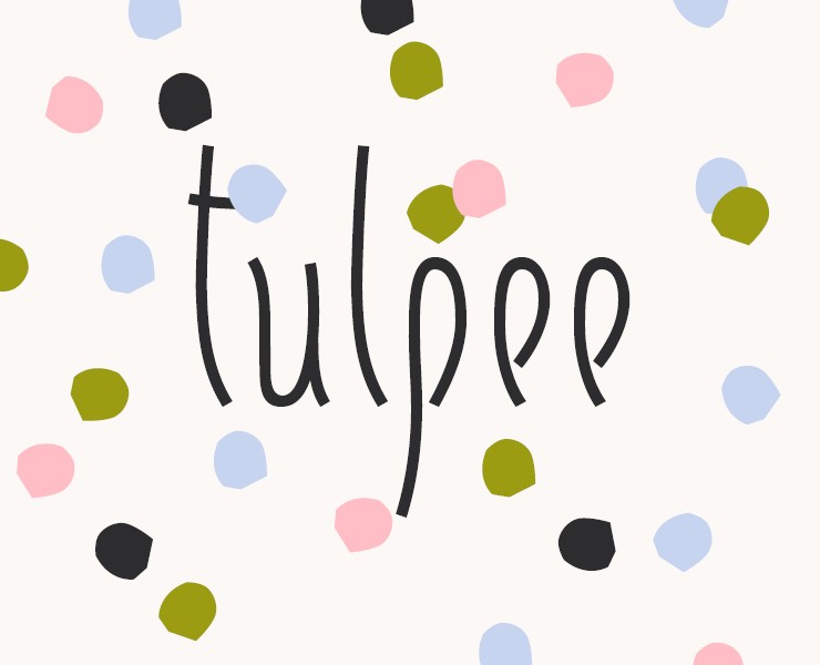 Tulpee font — Графика на Dprofile