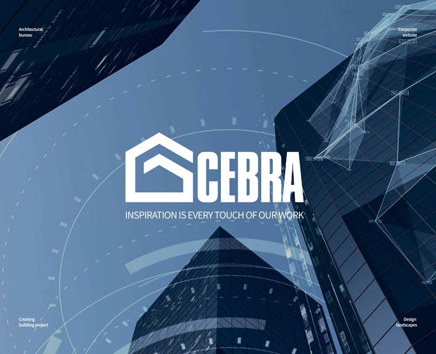 CEBRA Architectural bureau | Corporate website на Dprofile
