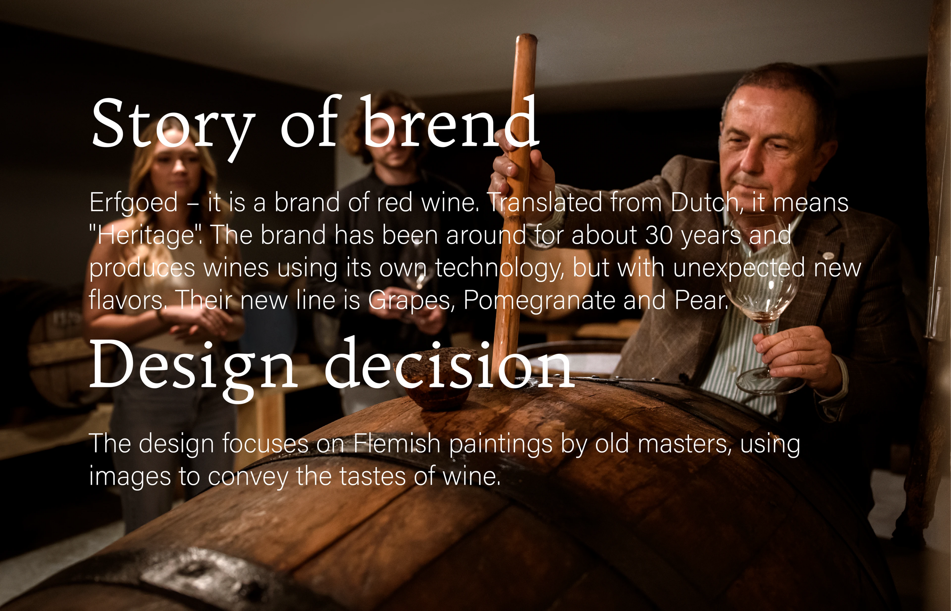 Wine Erfgoed — Изображение №2 — Интерфейсы, Брендинг на Dprofile