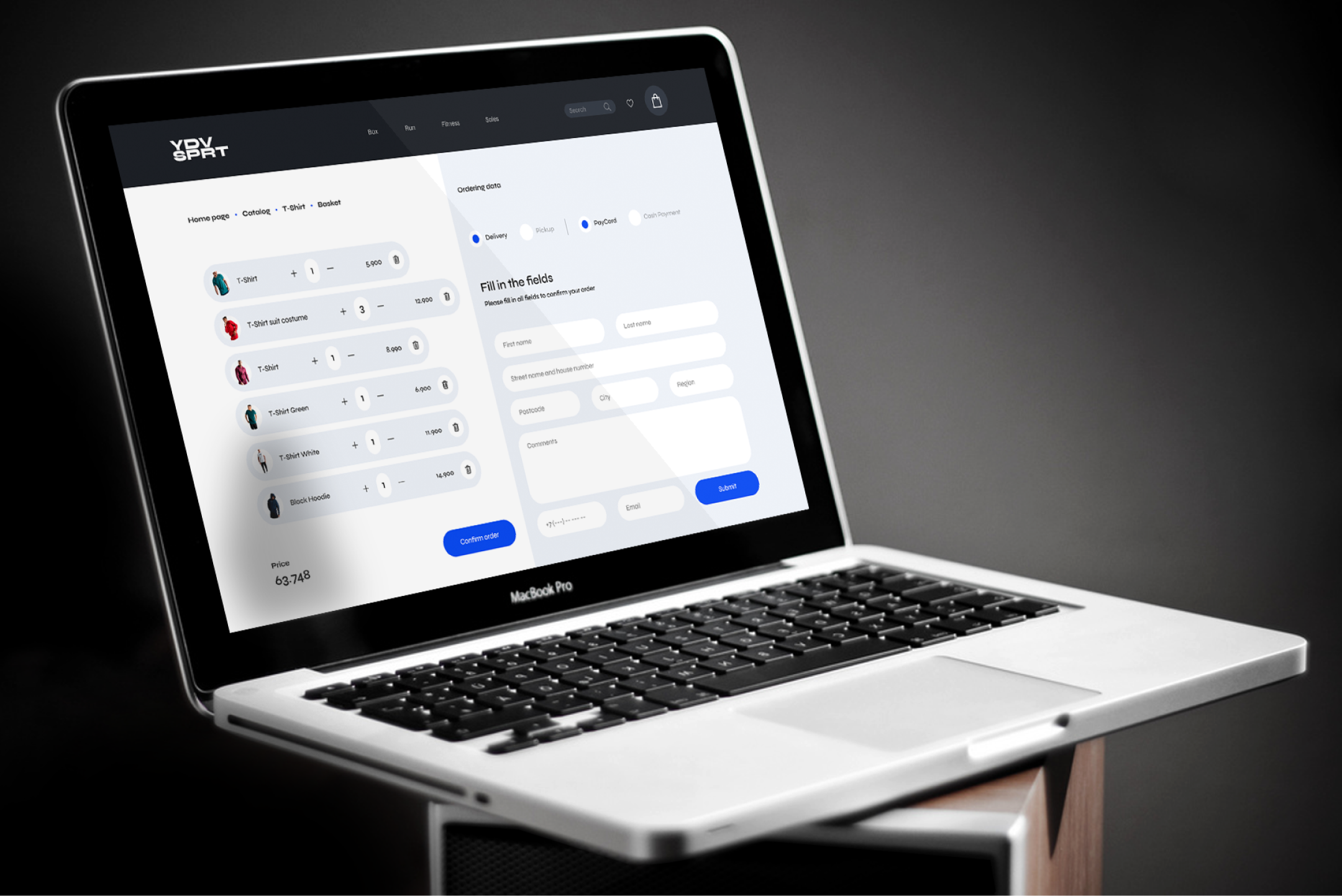 Sport E-commerce - UX/UI Design — Изображение №10 — Интерфейсы, Маркетинг на Dprofile
