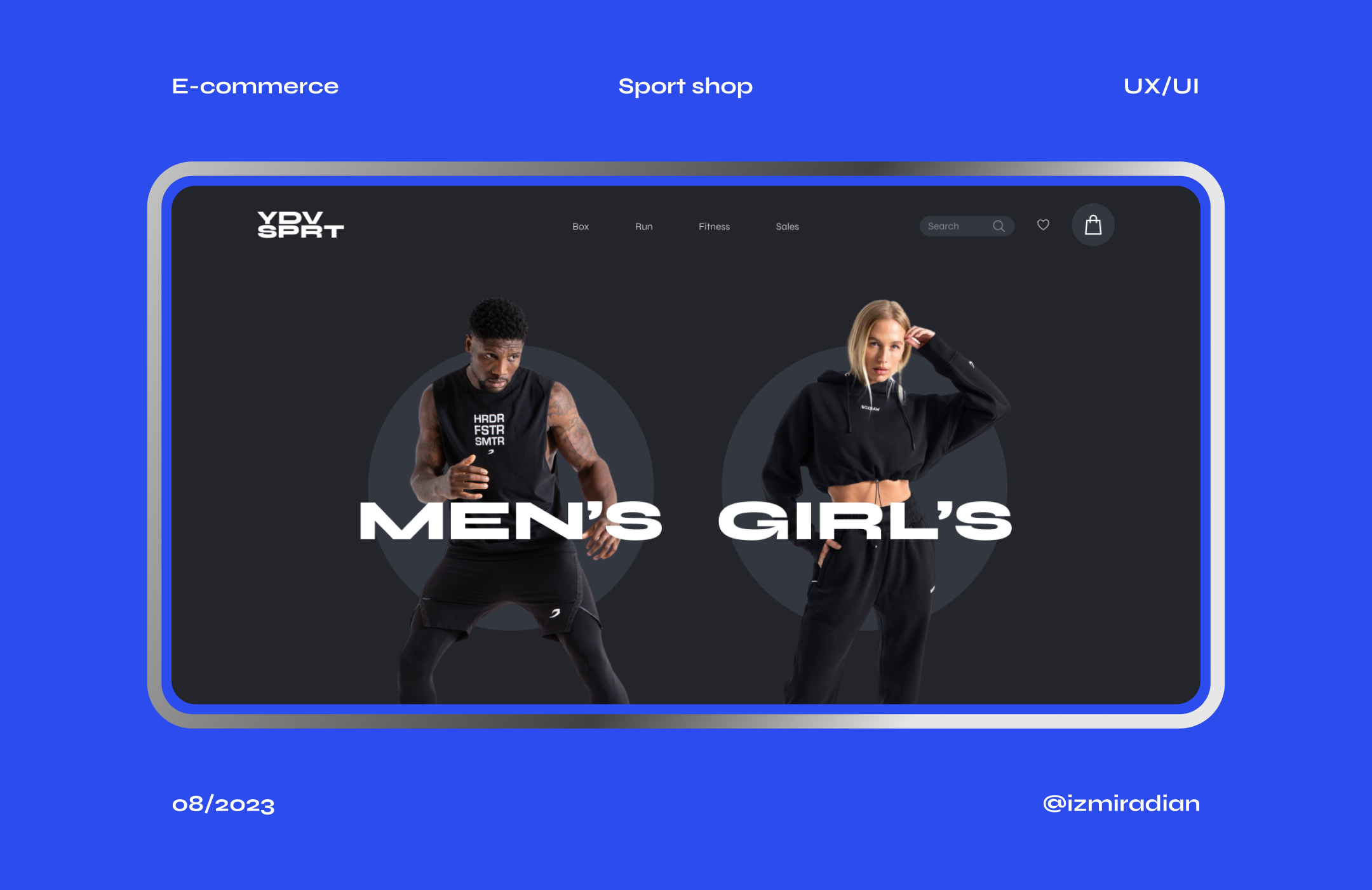 Sport E-commerce - UX/UI Design — Изображение №1 — Интерфейсы, Маркетинг на Dprofile