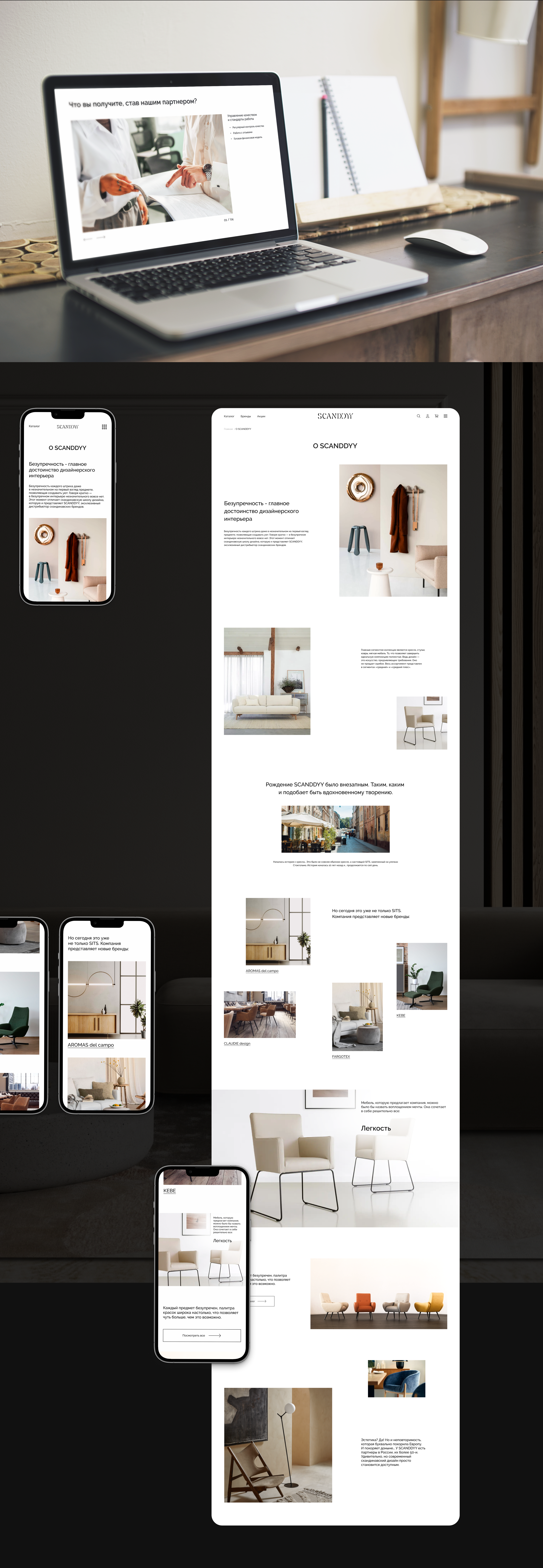 Scanddyy Studio | Redesign Concept | E-Commerce | UX/UI — Изображение №7 — Интерфейсы, Маркетинг на Dprofile