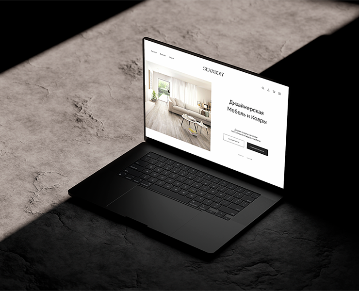 Scanddyy Studio | Redesign Concept | E-Commerce | UX/UI — Интерфейсы, Маркетинг на Dprofile