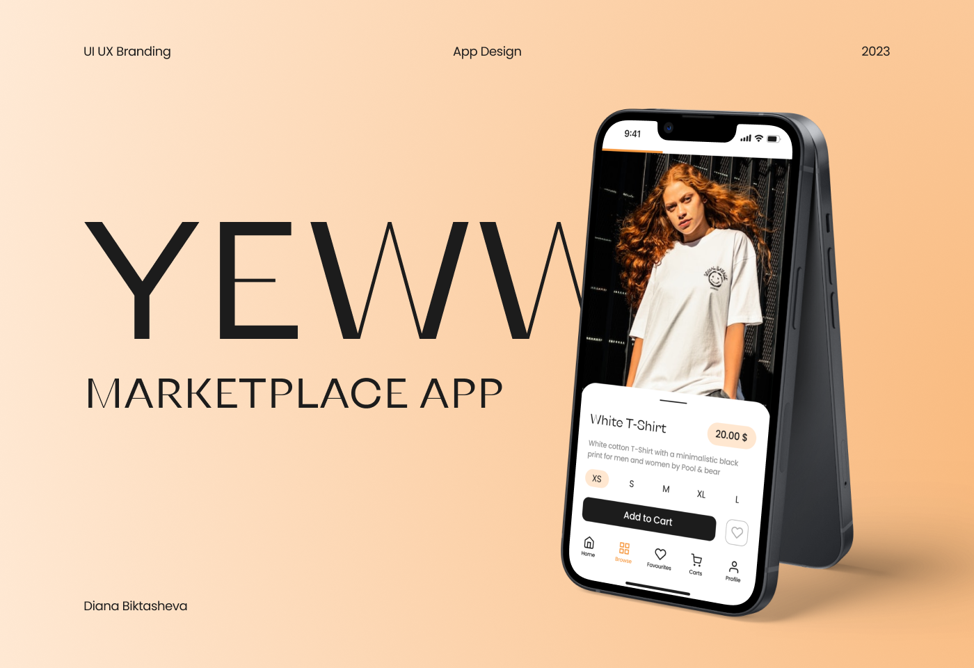 YEWW - MARKETPLACE | MOBILE APP | UX/UI — Изображение №1 — Интерфейсы на Dprofile