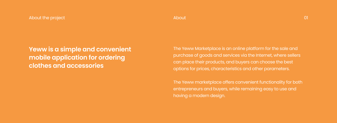 YEWW - MARKETPLACE | MOBILE APP | UX/UI — Изображение №2 — Интерфейсы на Dprofile
