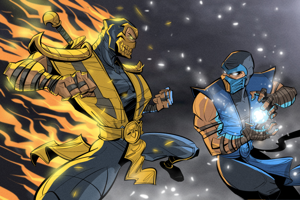 фанарт на "Mortal Kombat" — Изображение №1 — Иллюстрация на Dprofile