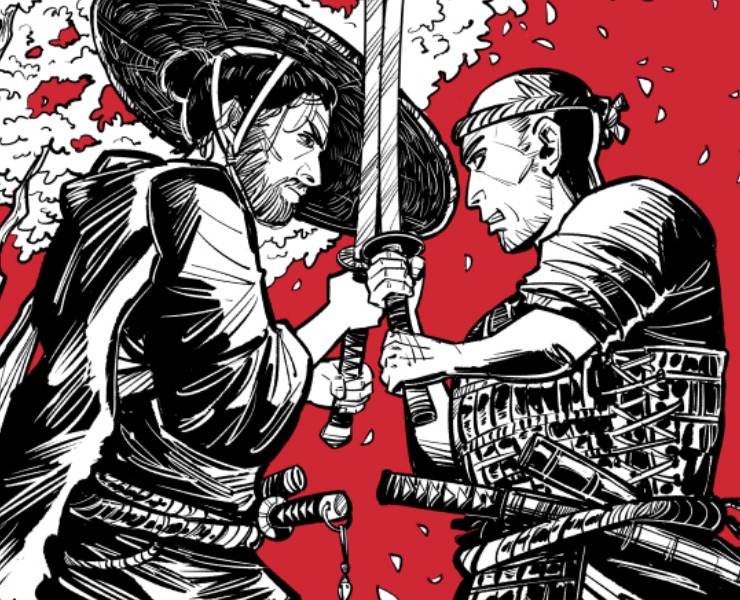 Фан-арт на "Ghost of Tsushima" — Иллюстрация на Dprofile