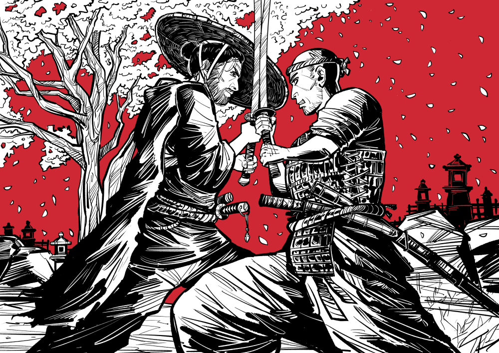Фан-арт на "Ghost of Tsushima" — Изображение №1 — Иллюстрация на Dprofile