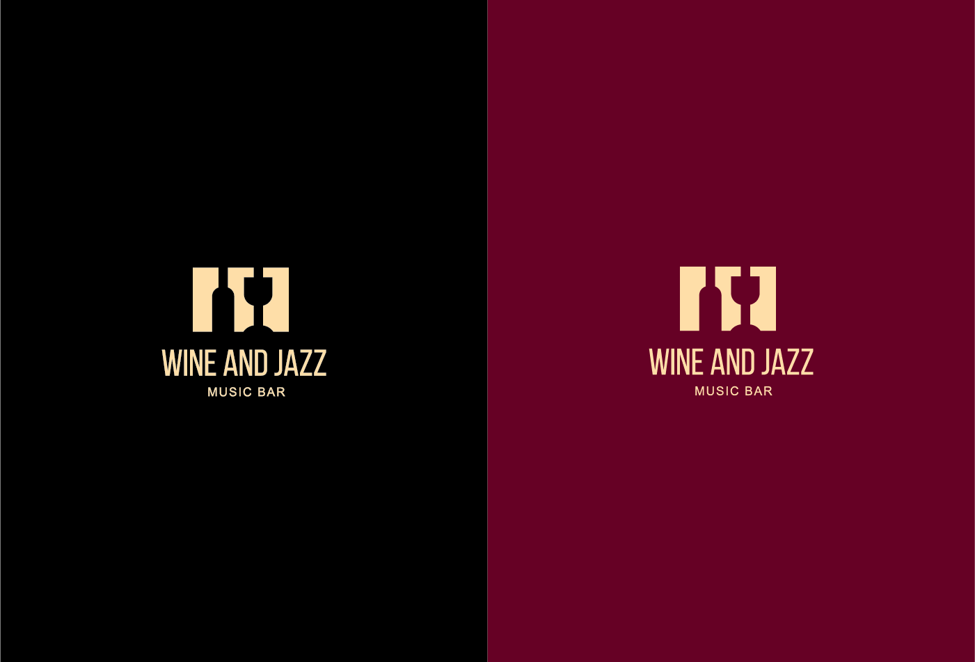 Логотип для ресторана Wine and Jazz — Изображение №8 — Брендинг, Графика на Dprofile