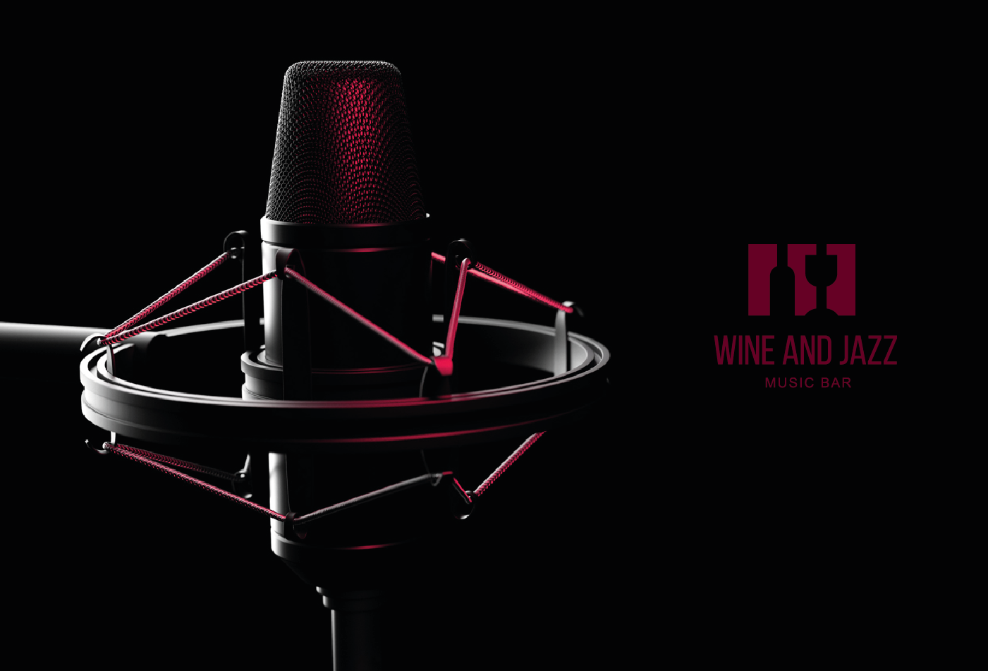 Логотип для ресторана Wine and Jazz — Изображение №1 — Брендинг, Графика на Dprofile