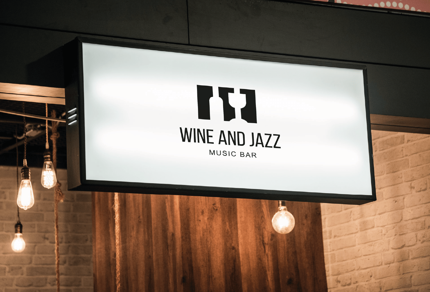 Логотип для ресторана Wine and Jazz — Изображение №3 — Брендинг, Графика на Dprofile