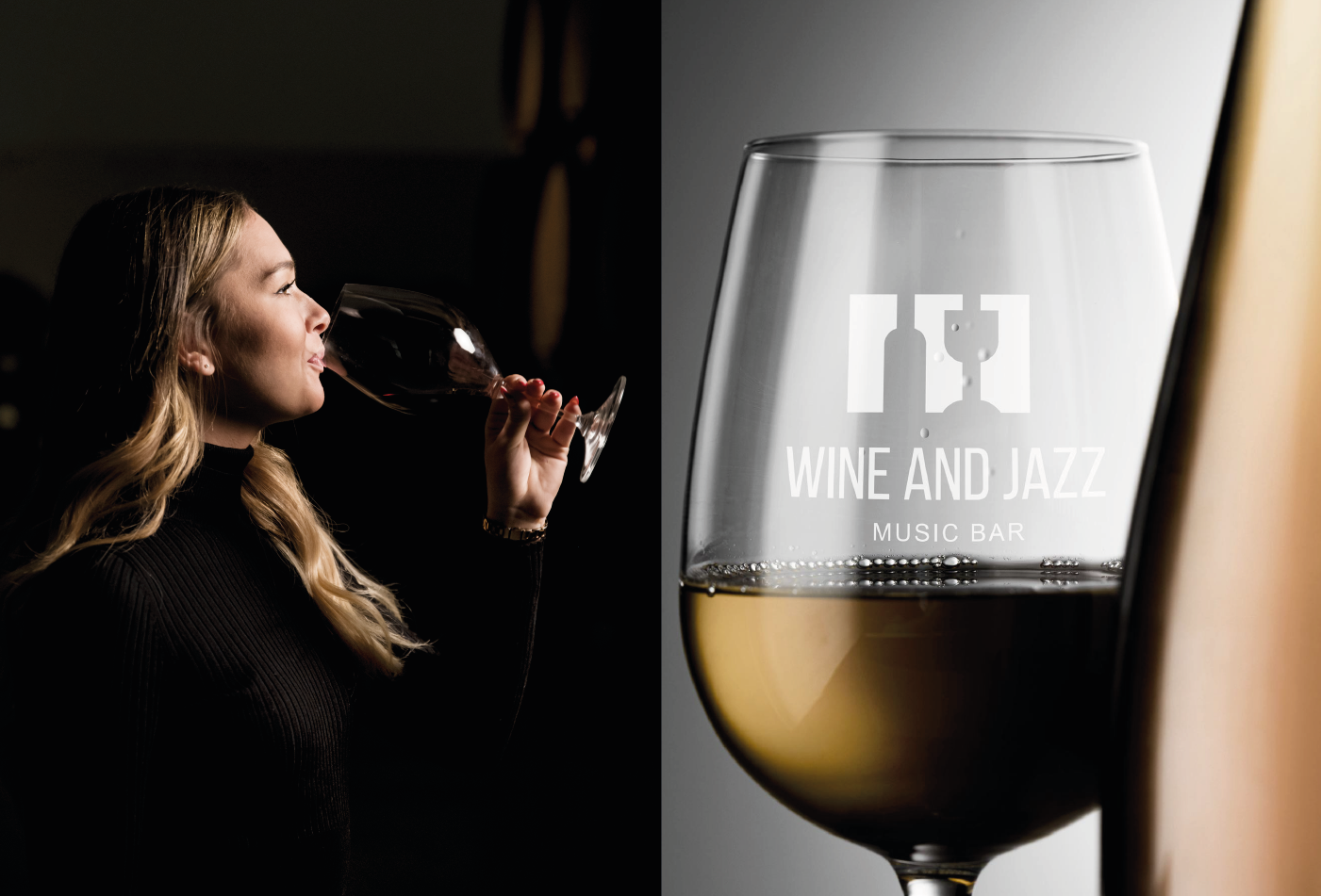 Логотип для ресторана Wine and Jazz — Изображение №6 — Брендинг, Графика на Dprofile