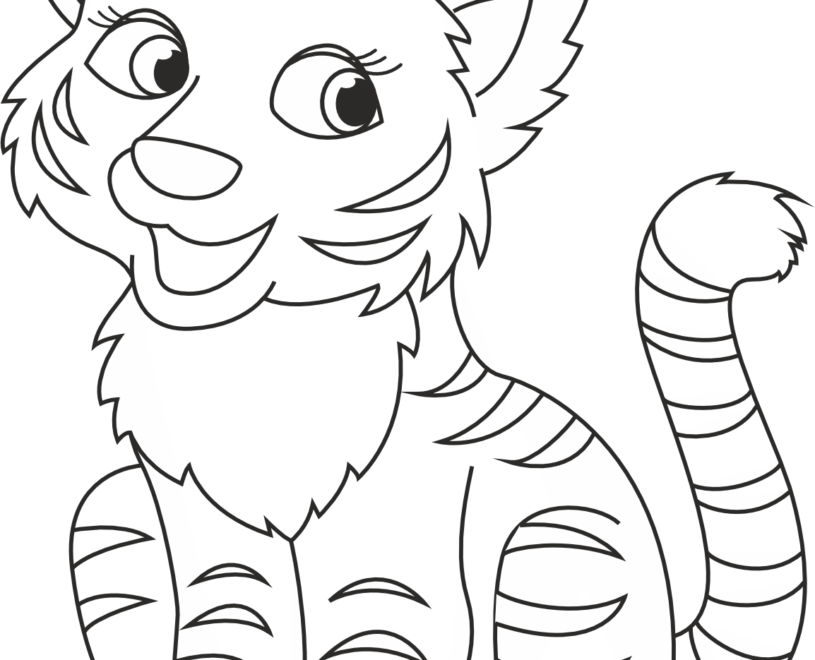 РАСКРАСЬ ТИГРА — Иллюстрация на Dprofile