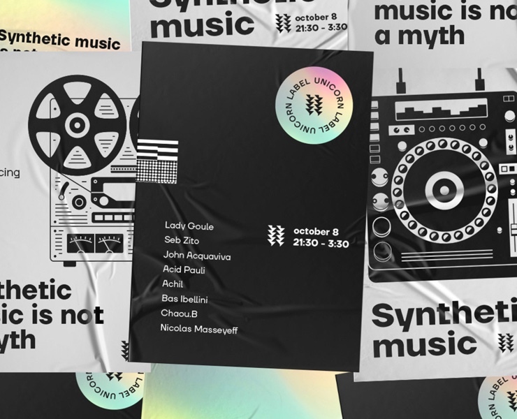 Unicorn Label | Identity — Брендинг, Иллюстрация на Dprofile