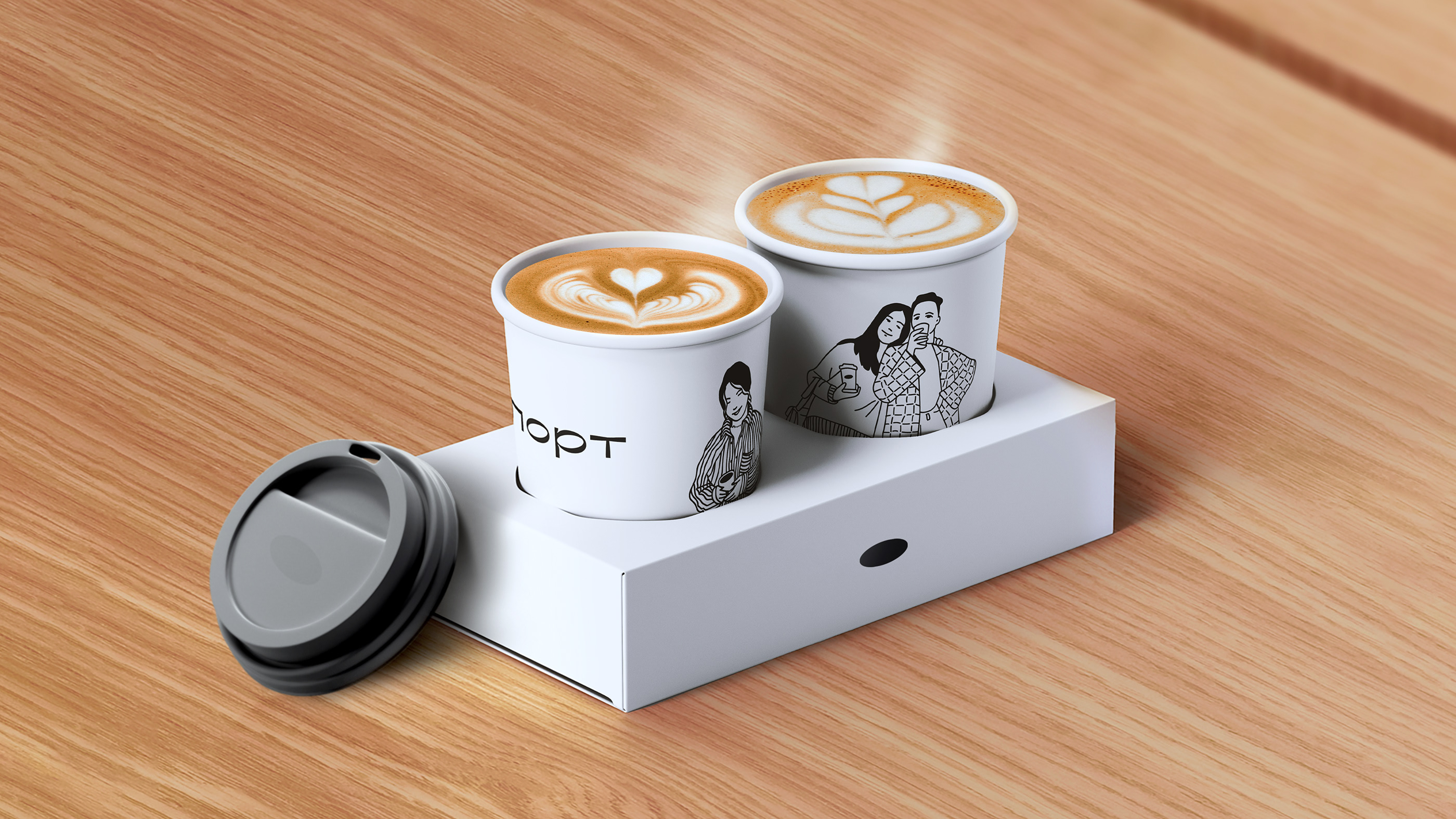 Порт - Specialty Coffee — Изображение №6 — Брендинг, Иллюстрация на Dprofile