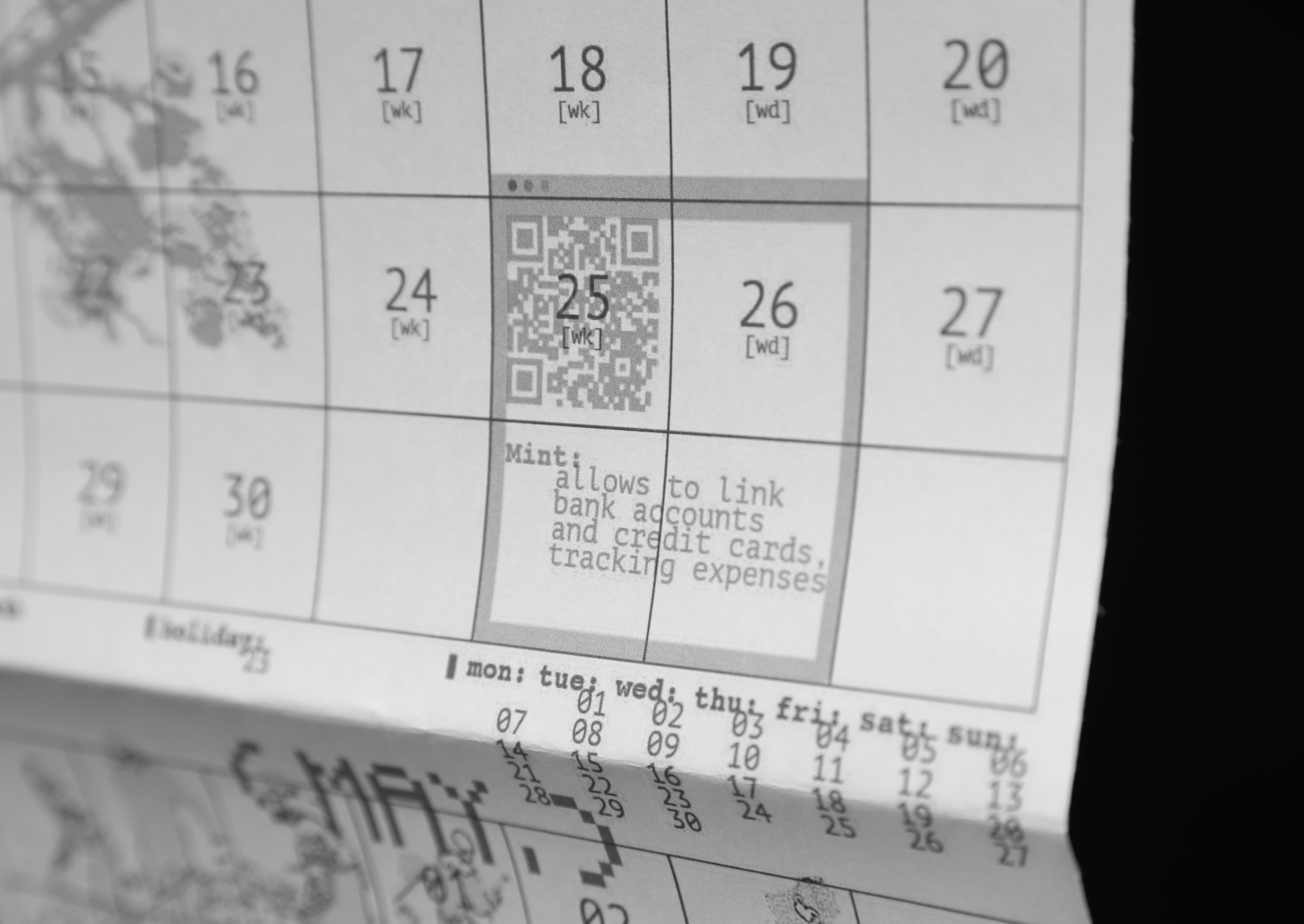 Create your digital trace 2025 calendar — Изображение №11 — Графика на Dprofile