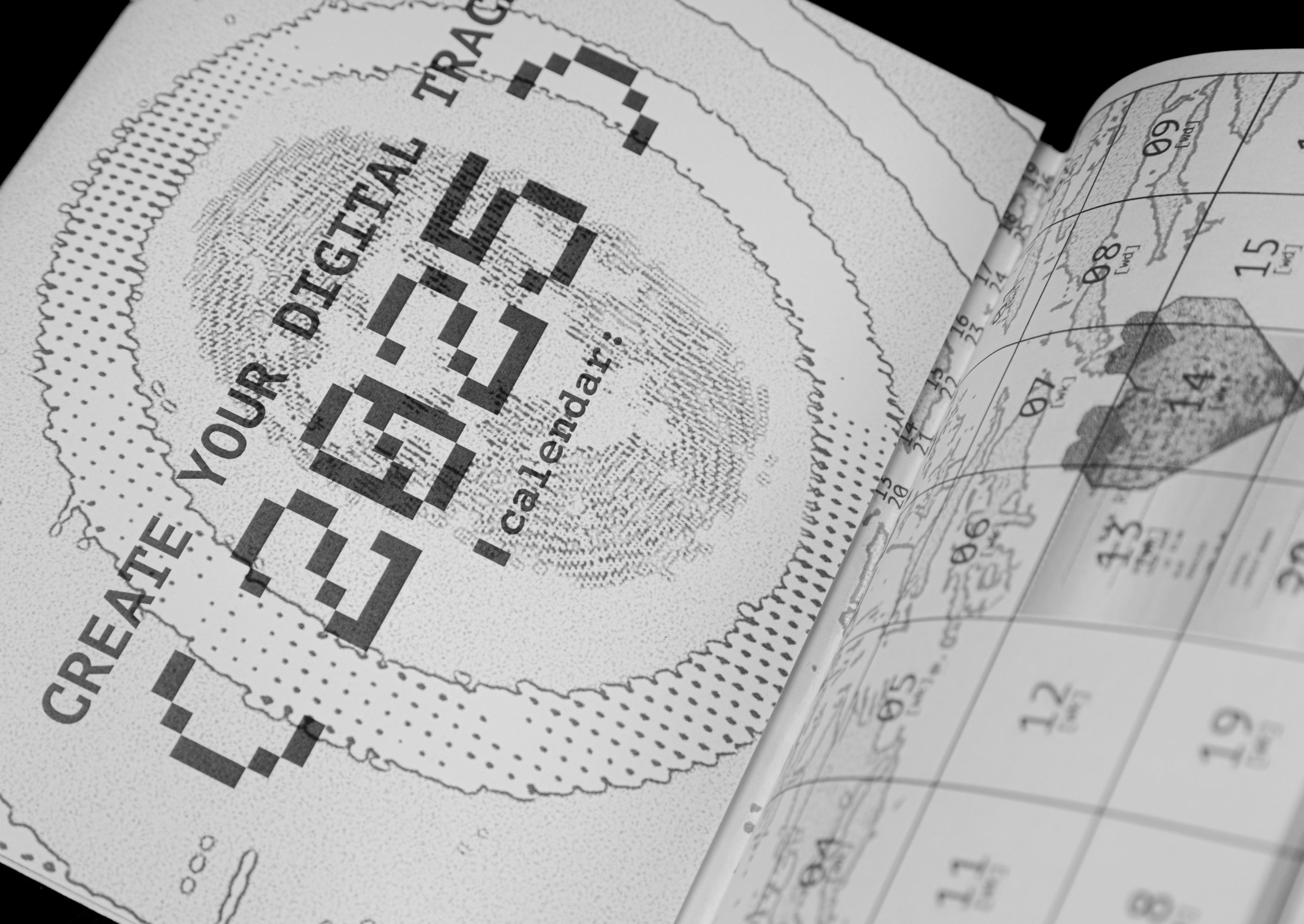 Create your digital trace 2025 calendar — Изображение №19 — Графика на Dprofile