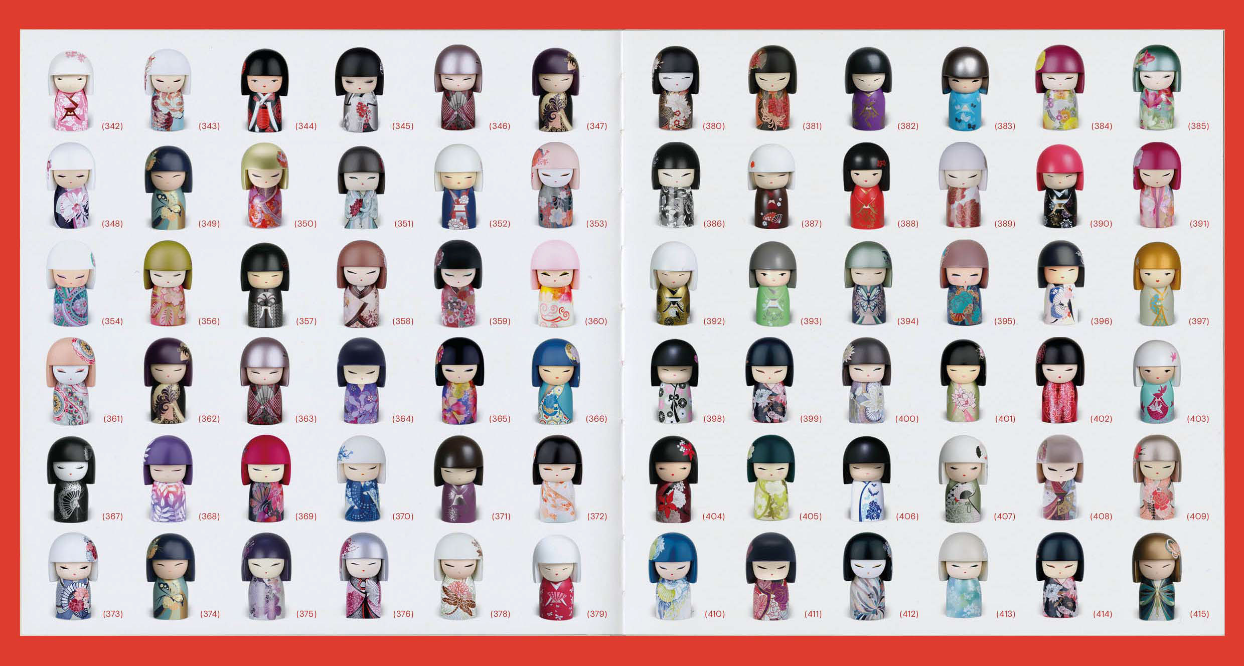 Visual research «Modern Kokeshi dolls» — Изображение №28 — Графика на Dprofile