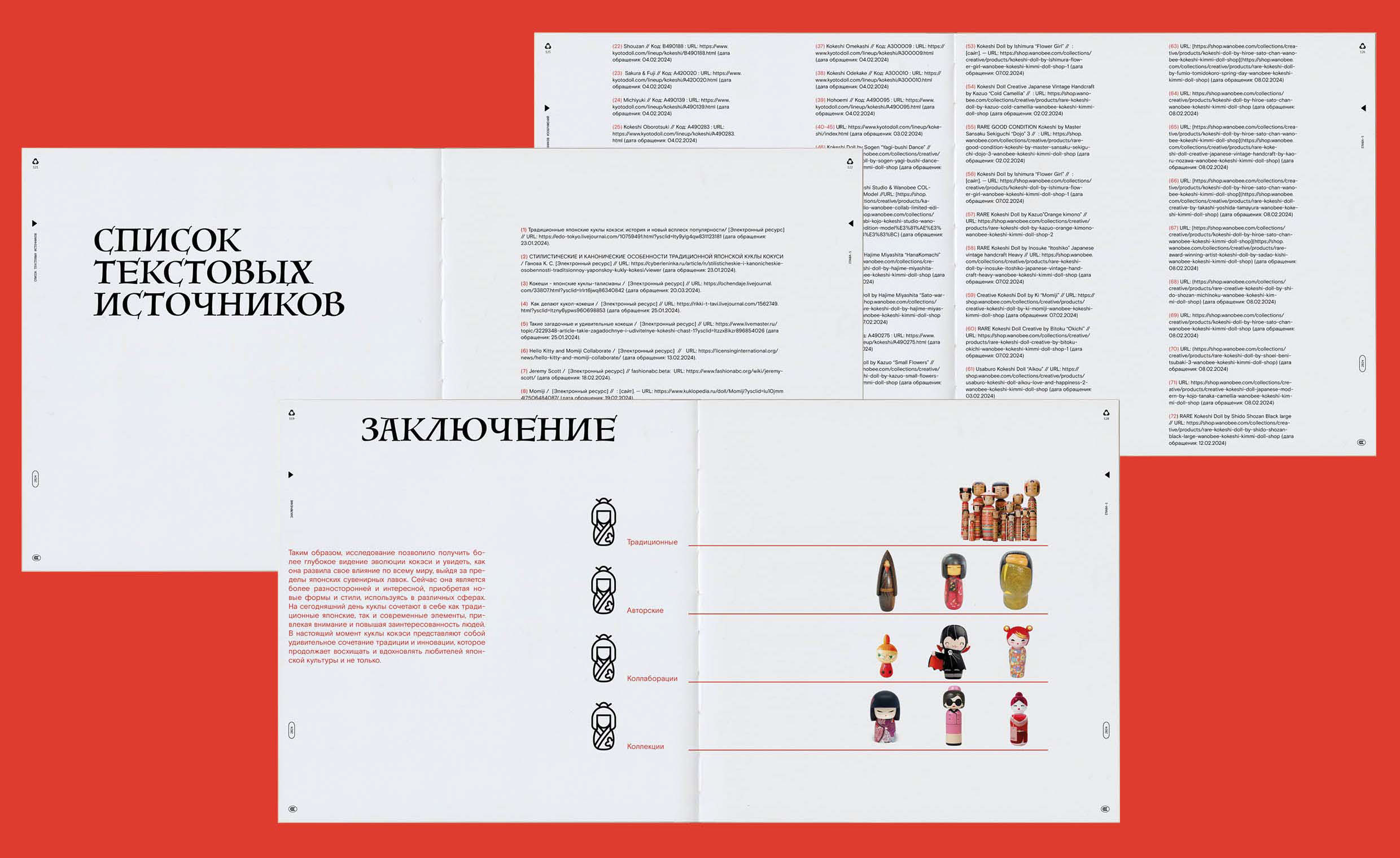 Visual research «Modern Kokeshi dolls» — Изображение №29 — Графика на Dprofile