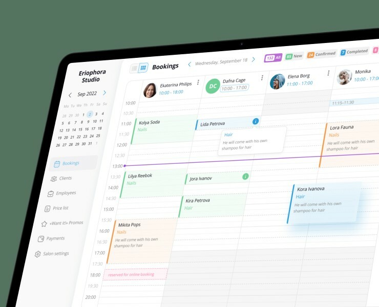 CRM for beauty salons на Dprofile