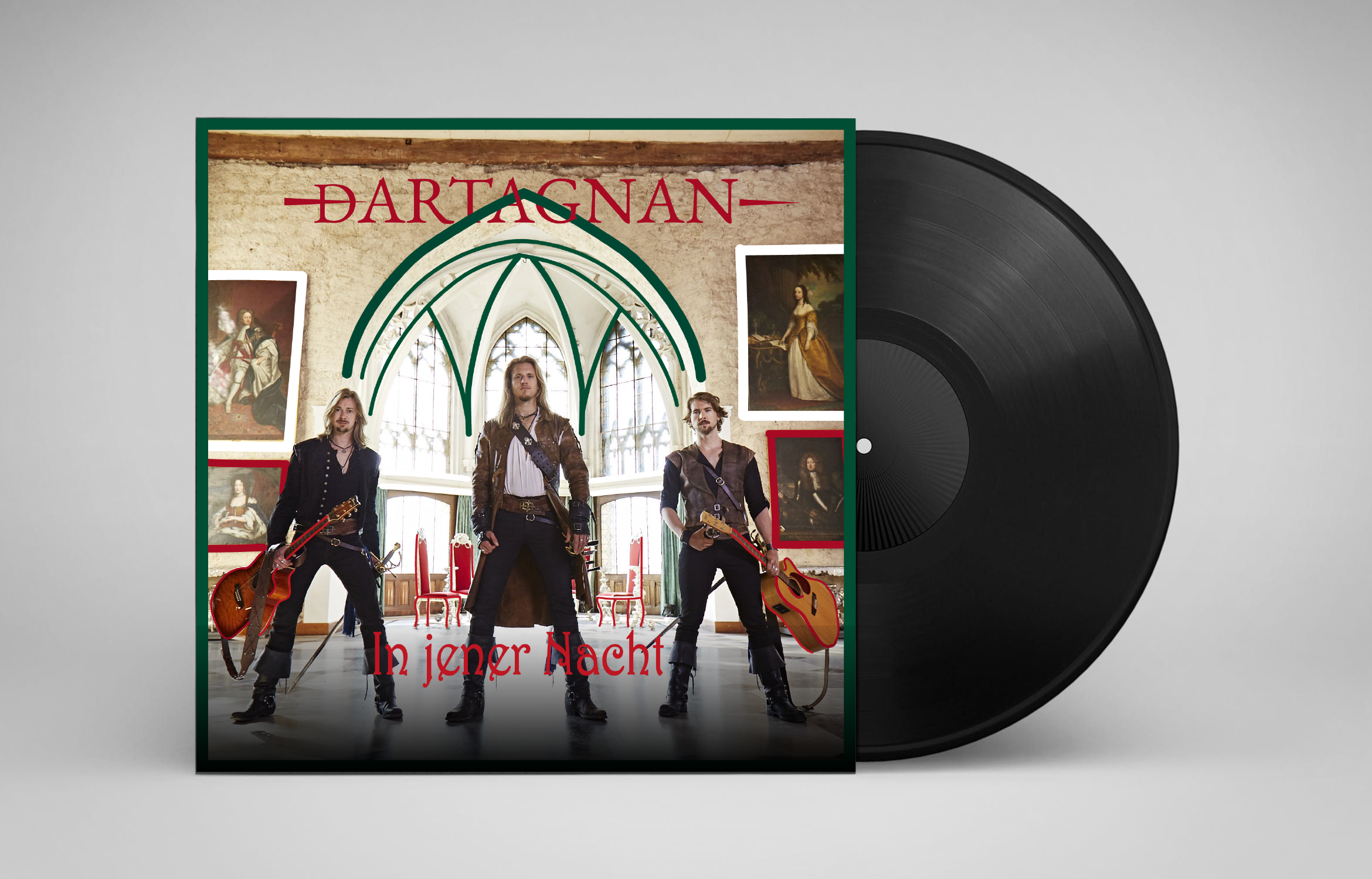 ОБЛОЖКА альбома для музыкальной группы "DArtagnan" — Изображение №7 — Графика на Dprofile