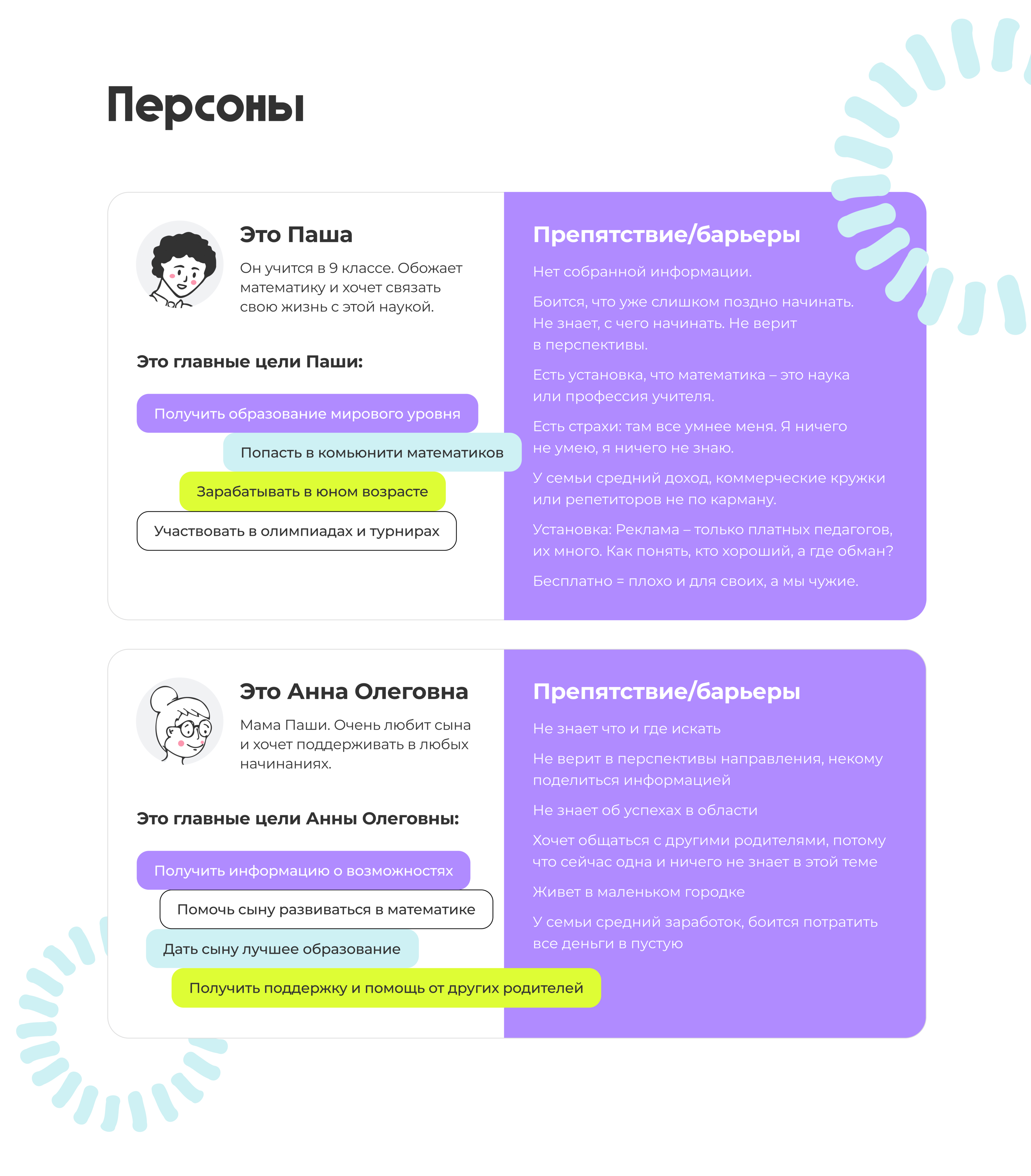 Сайт для ребят, влюбленных в математику 🤍 — Изображение №8 — Интерфейсы, Брендинг на Dprofile