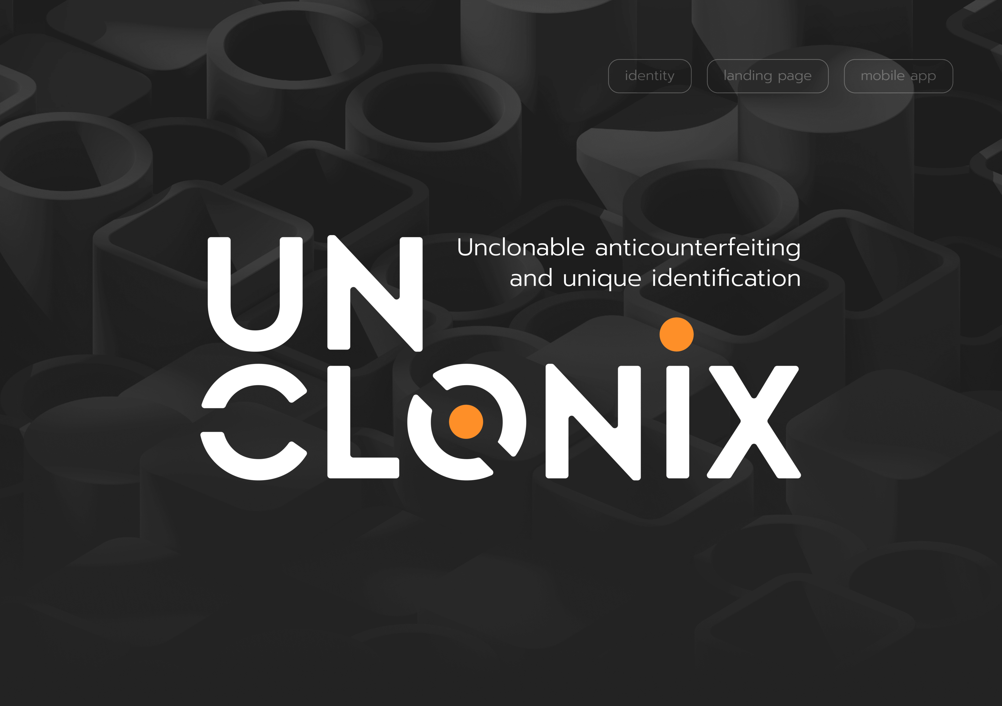 Unclonix (startup) |Identity|WebSite|App — Изображение №1 — Интерфейсы, Брендинг на Dprofile