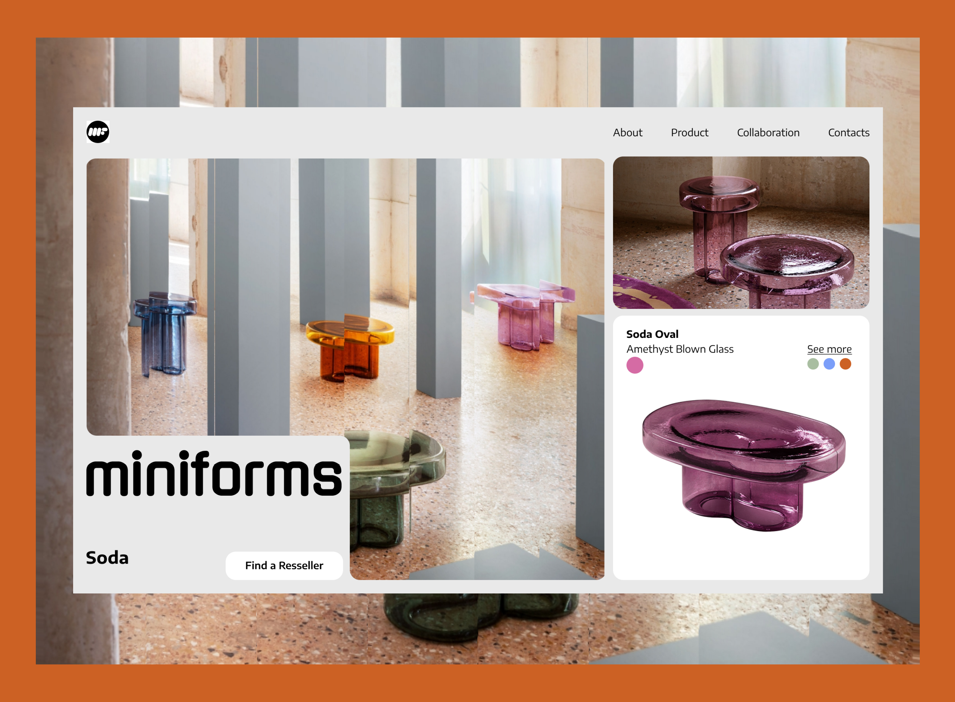 Miniforms | Дизайн интернет-магазина в рамках курса — Изображение №3 — Интерфейсы на Dprofile