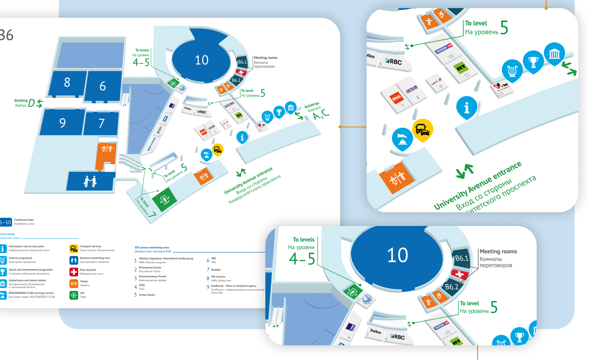 3D-навигация Росконгресс — Изображение №7 — Иллюстрация, Графика, 3D на Dprofile