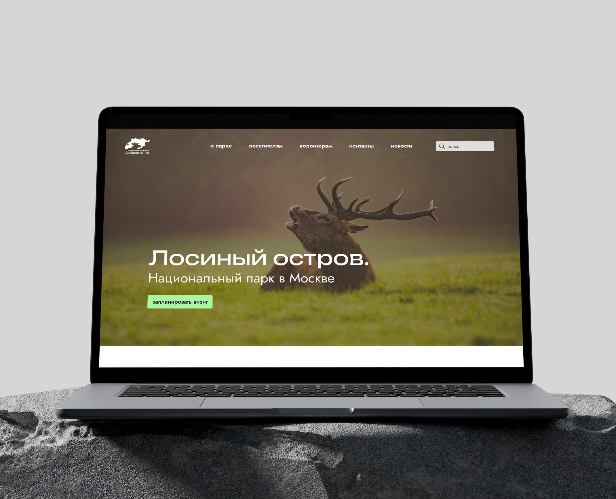 Лосиный Остров | Редизайн сайта — Интерфейсы на Dprofile