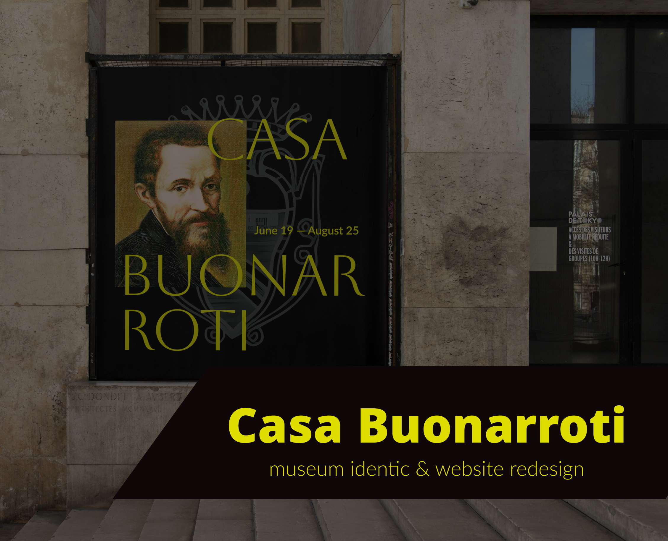 Casa Buonarroti | Редизайн сайта и айдентика — Интерфейсы, Брендинг на Dprofile