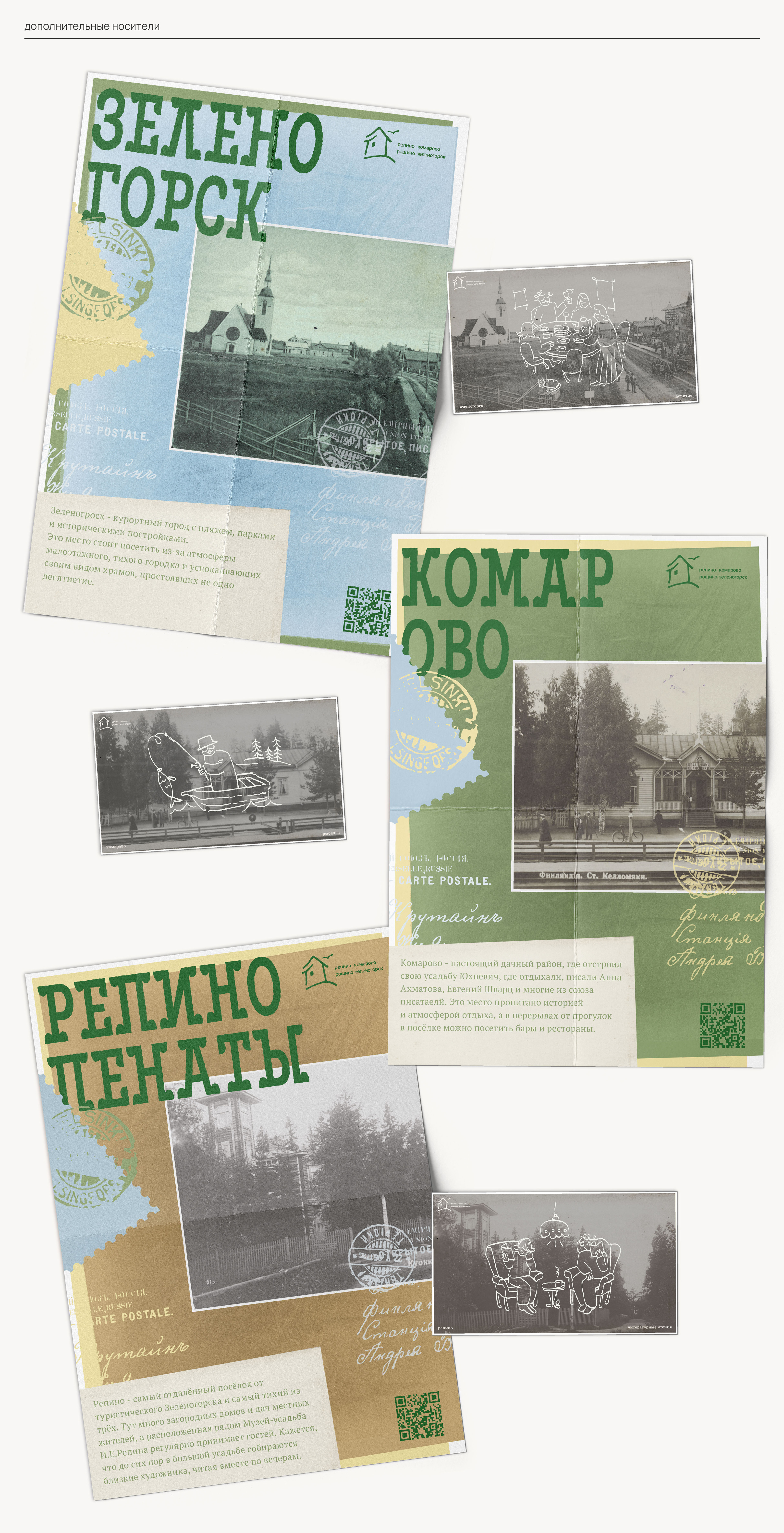 Айдентика туристического сайта — Изображение №7 — Брендинг, Иллюстрация на Dprofile