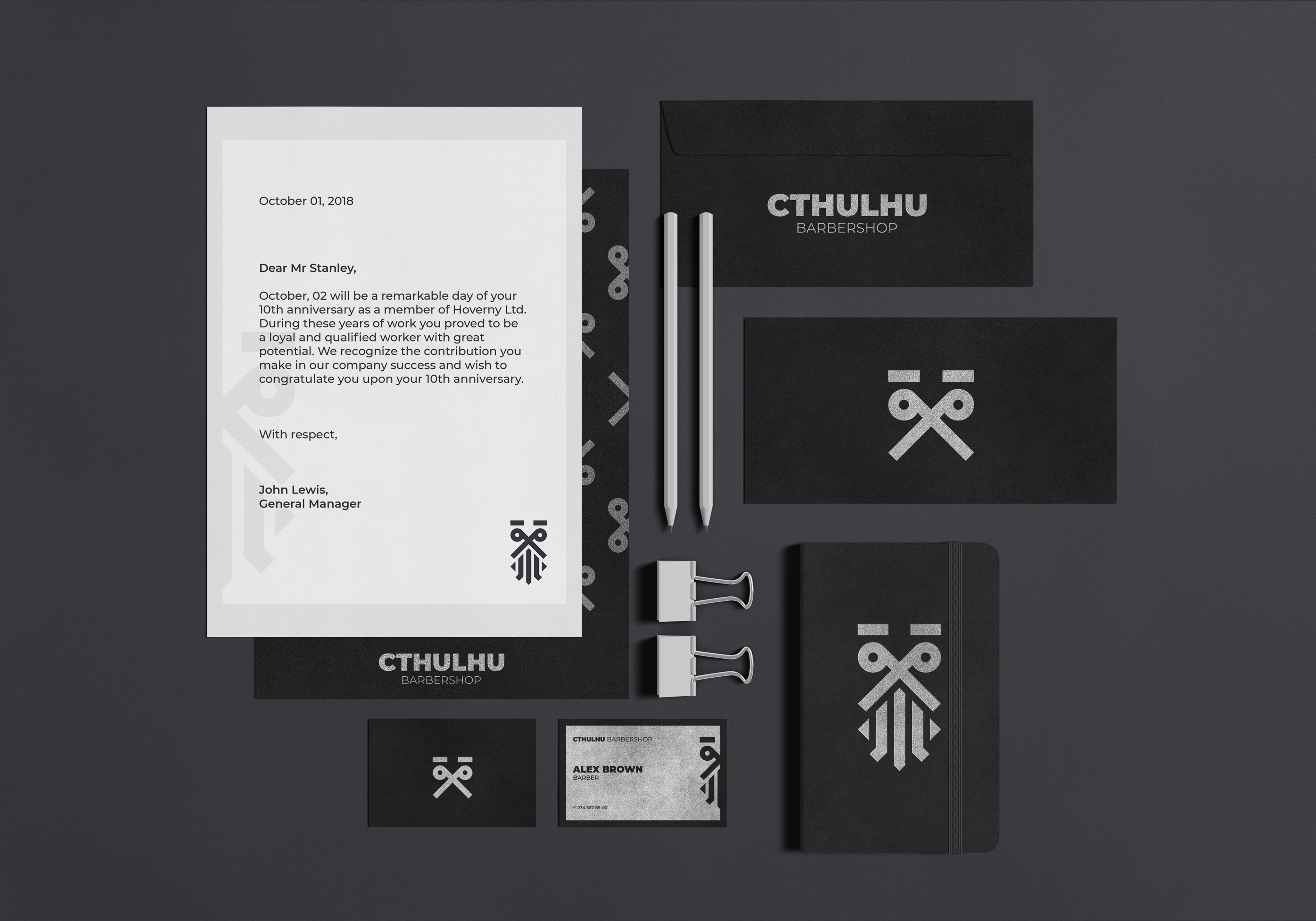 CTHULHU | BRAND IDENTITY — Изображение №11 — Интерфейсы, Брендинг на Dprofile
