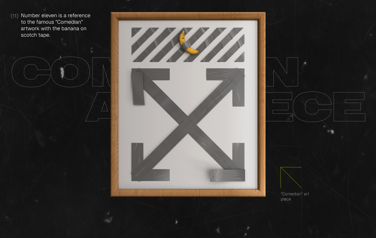 Off White logotype performance — Изображение №10 — Иллюстрация, 3D на Dprofile