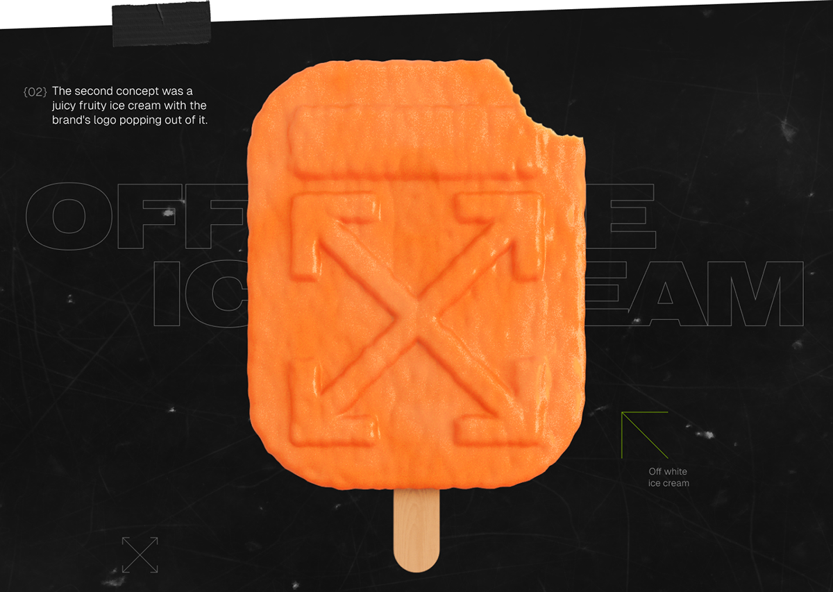 Off White logotype performance — Изображение №4 — Иллюстрация, 3D на Dprofile