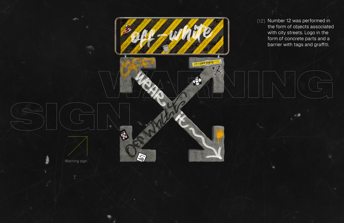 Off White logotype performance — Изображение №7 — Иллюстрация, 3D на Dprofile