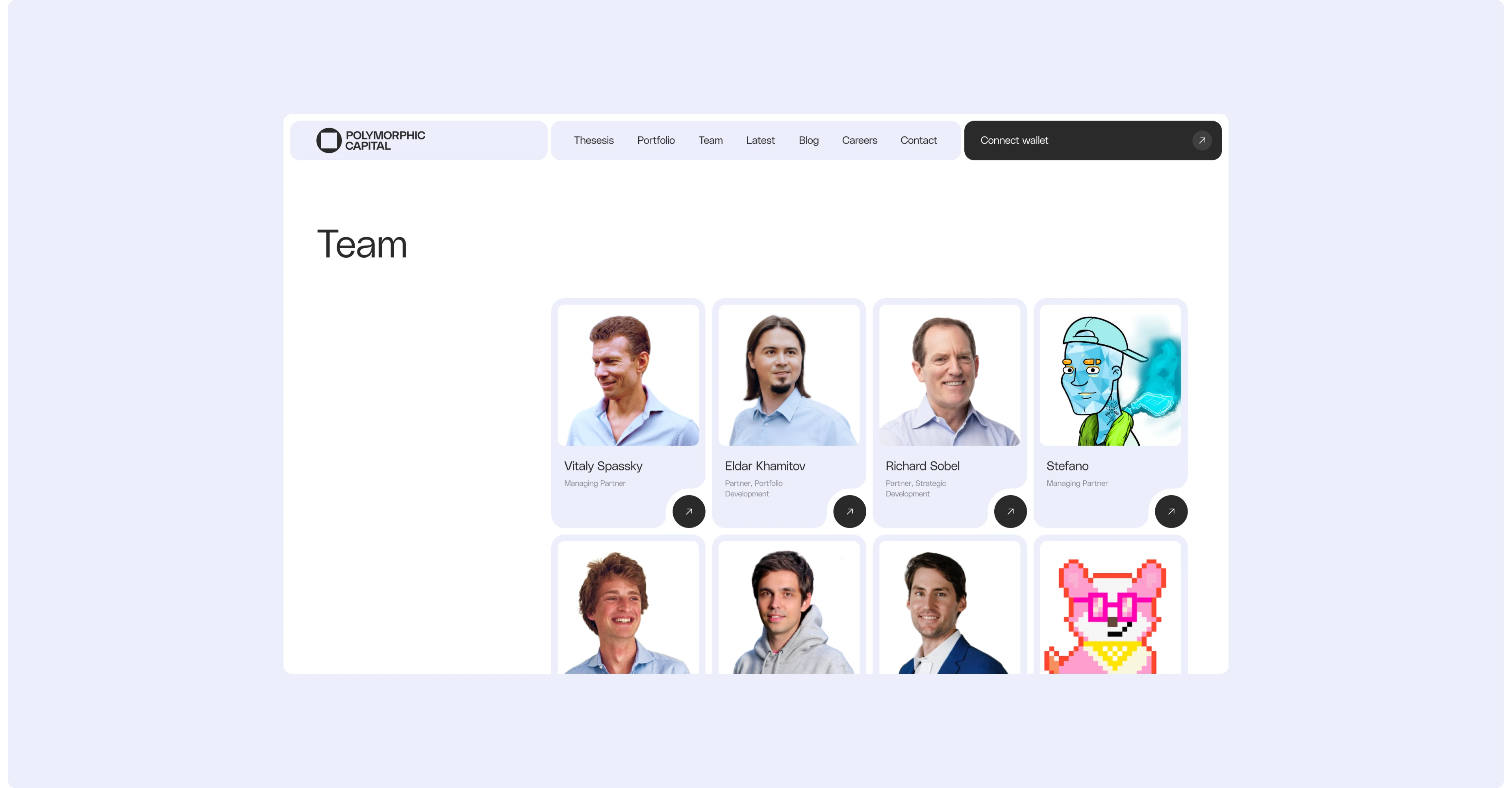 Polymorphic Capital | Website & 3D — Изображение №9 — Интерфейсы, Иллюстрация на Dprofile