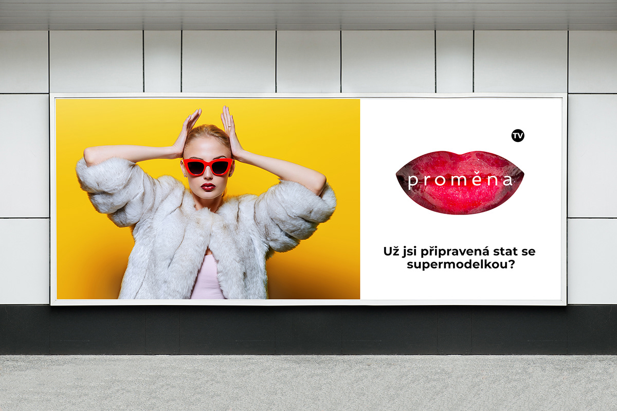 Proměna.tv_Логотип I Айдентика — Изображение №6 — Брендинг, Графика на Dprofile