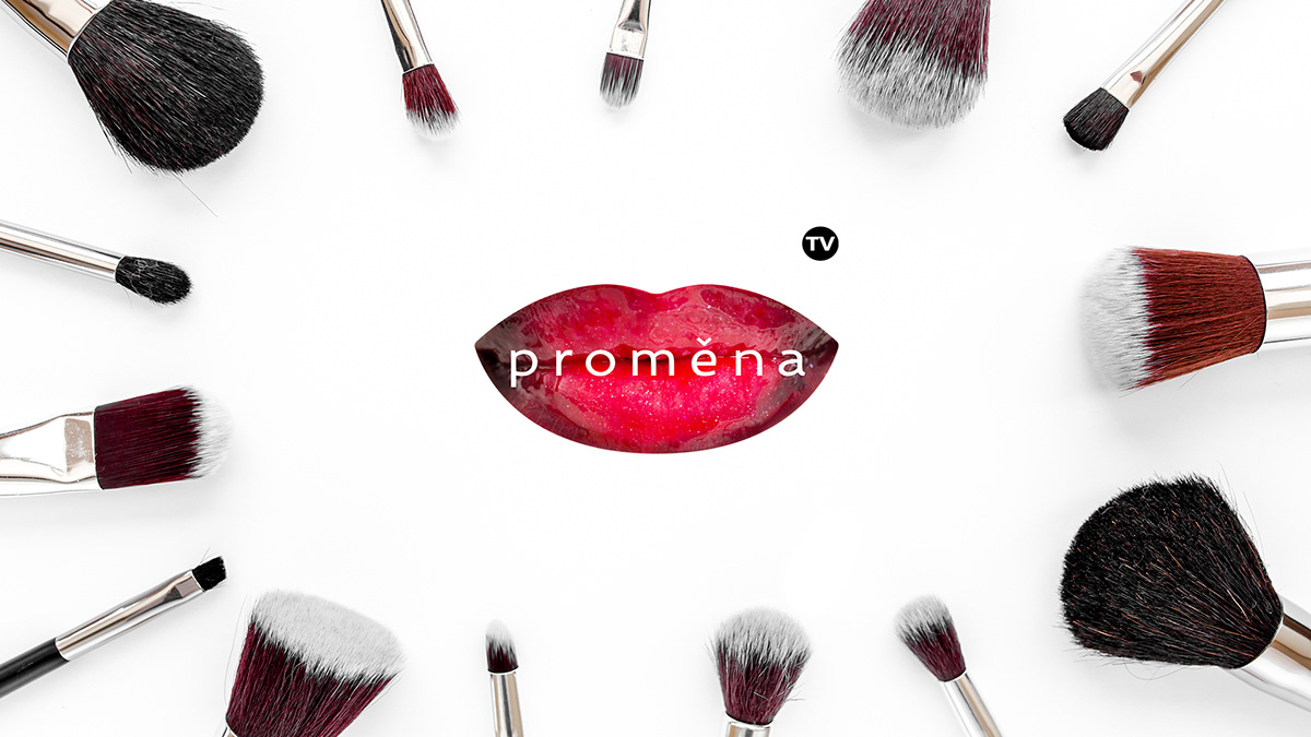Proměna.tv_Логотип I Айдентика — Изображение №1 — Брендинг, Графика на Dprofile
