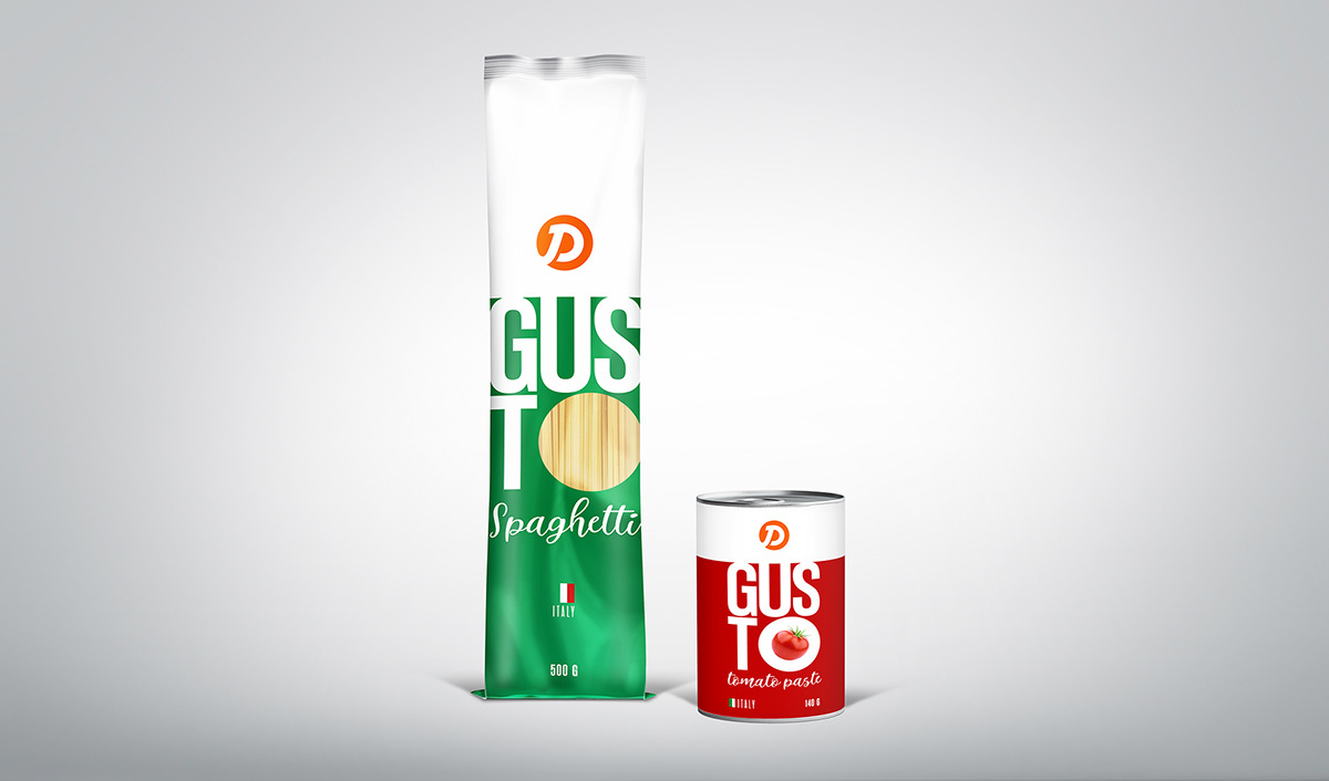 D GUSTO PRODUCT LINE PACKAGING — Изображение №3 — Брендинг, Графика на Dprofile