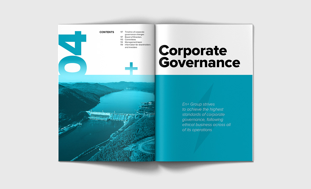 En+ Group. SUSTAINABILITY REPORT 2018 — Изображение №2 — Графика на Dprofile
