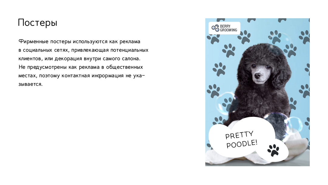 Салон груминга "Berry Grooming" — Изображение №9 — Брендинг, Графика на Dprofile