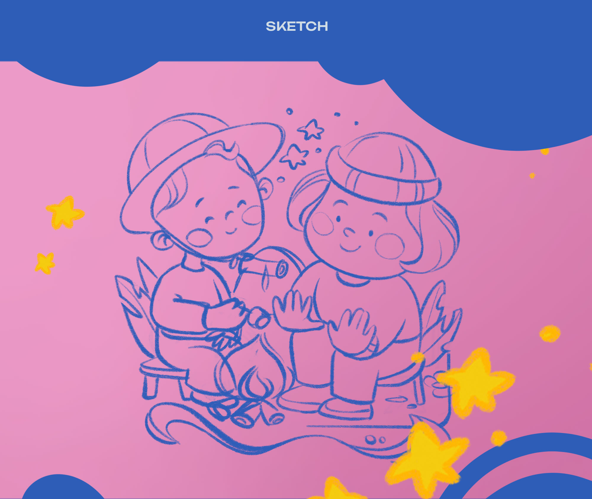 Иллюстрация для конкурса OZON Ballon — Изображение №4 — Брендинг, Иллюстрация на Dprofile