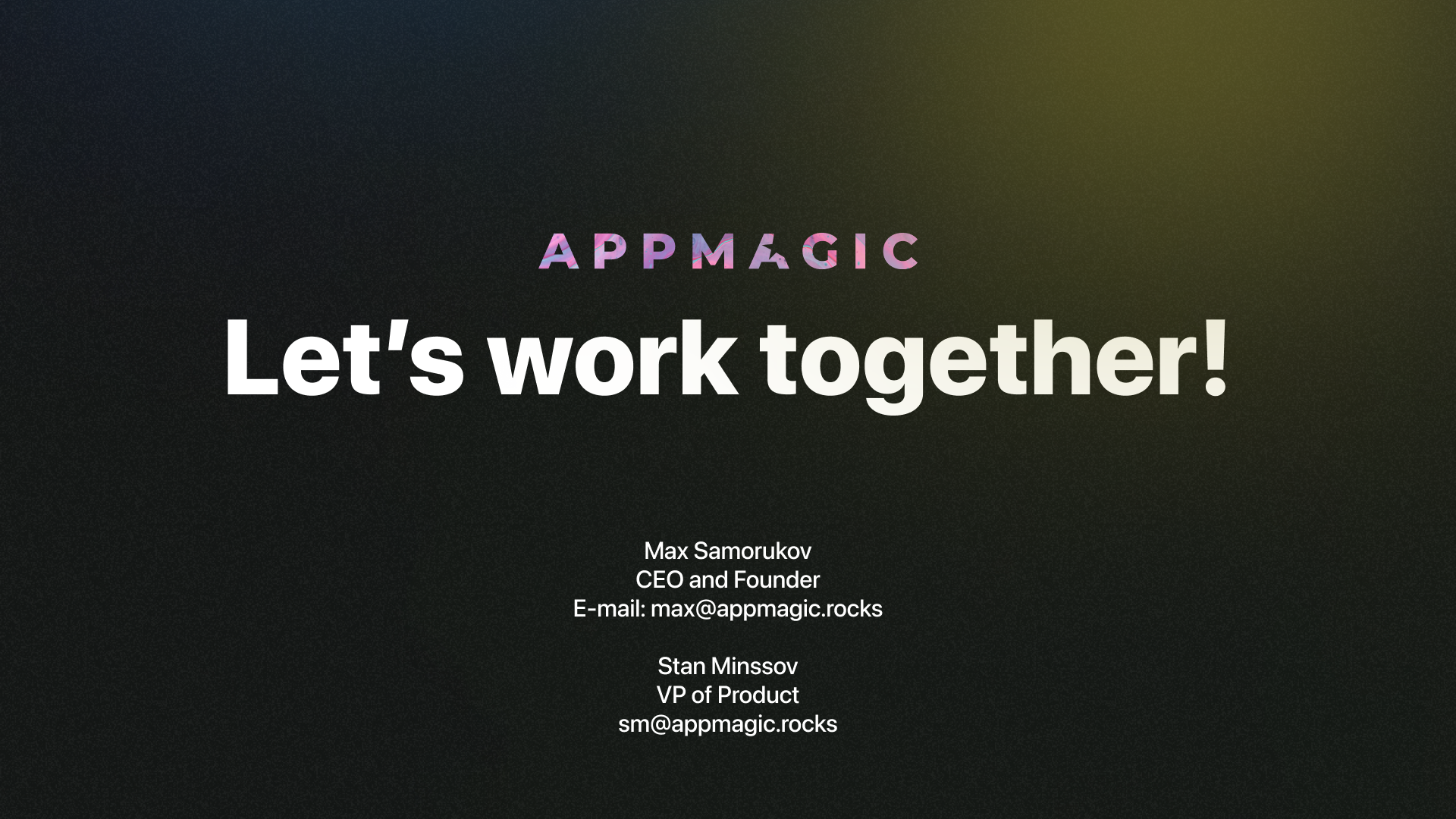 Презентация для платформы AppMagic — Изображение №10 — Маркетинг на Dprofile