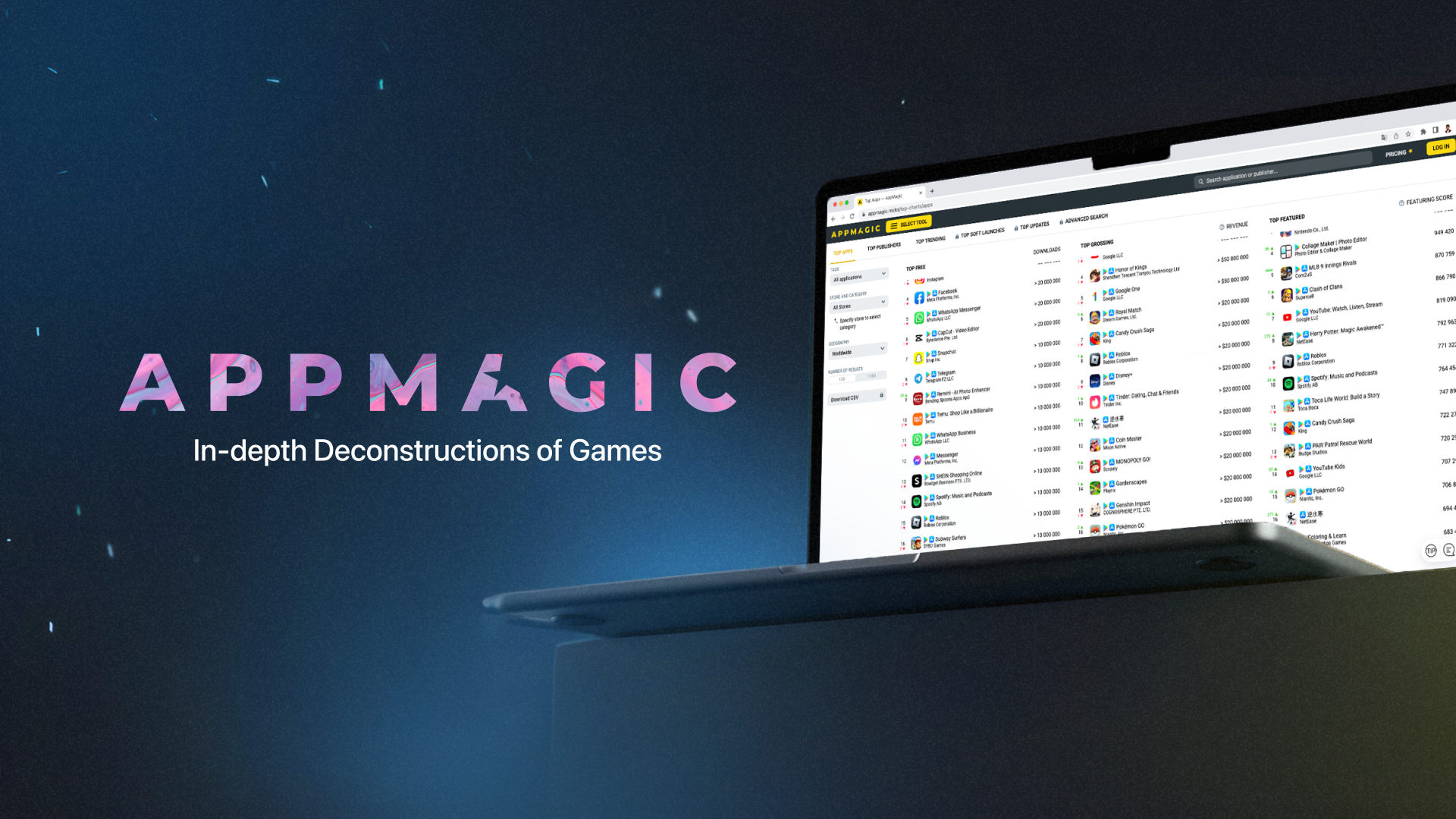 Презентация для платформы AppMagic — Изображение №1 — Маркетинг на Dprofile