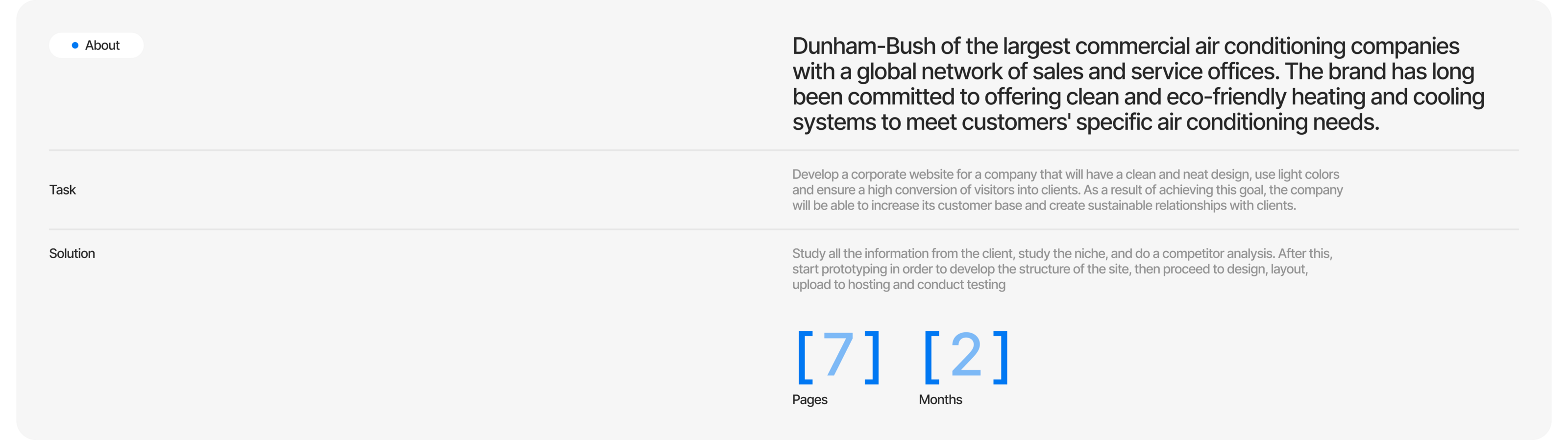 Dunham-Bush | Corporate Website — Изображение №2 — Интерфейсы, Брендинг на Dprofile