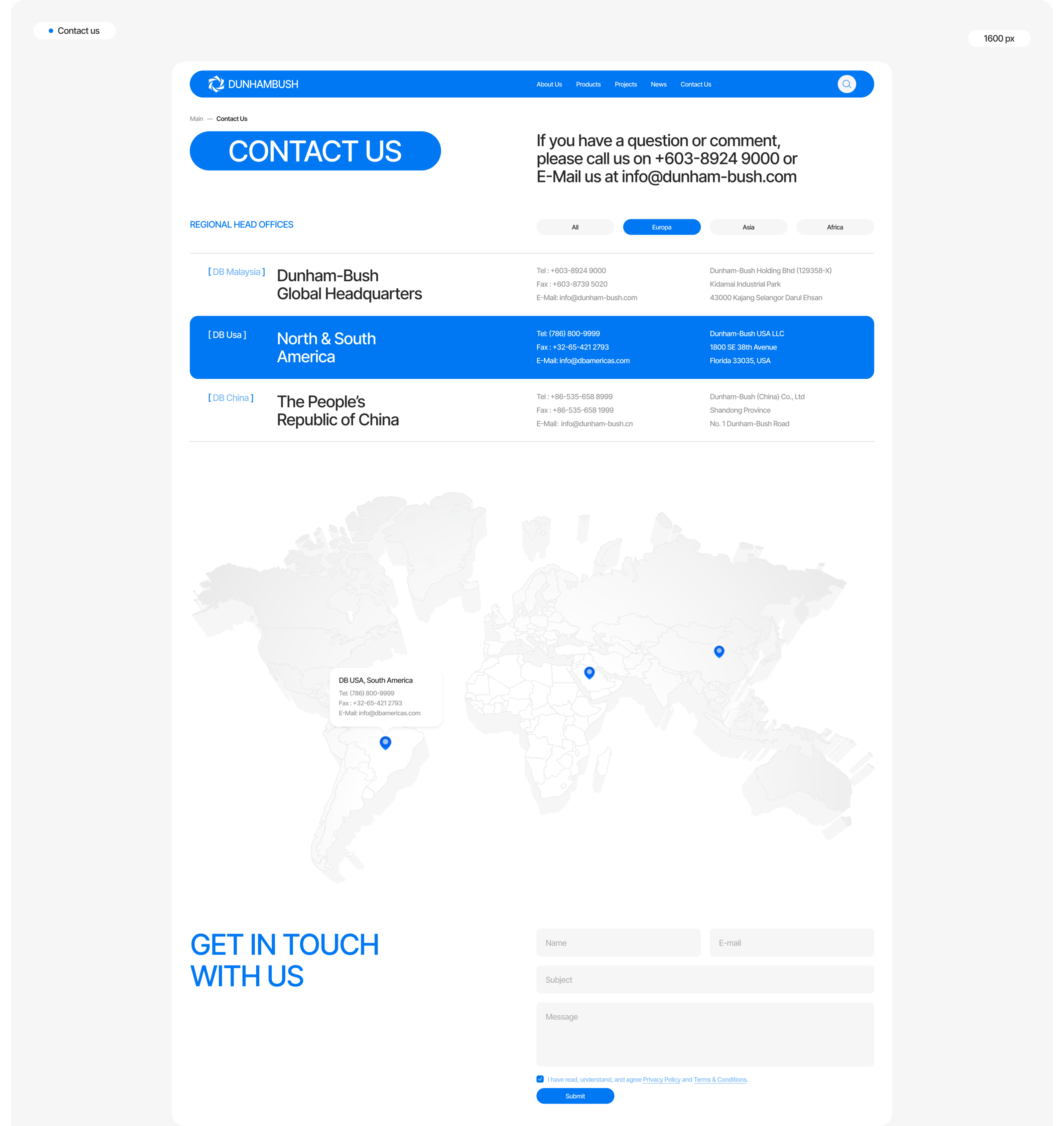 Dunham-Bush | Corporate Website — Изображение №11 — Интерфейсы, Брендинг на Dprofile